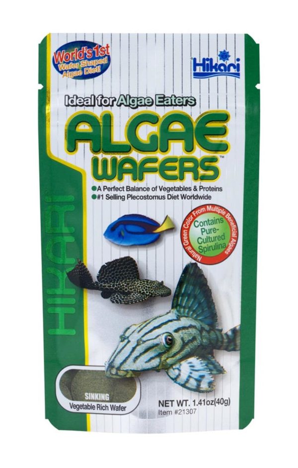 Hikari USA Algae Wafers Rapidly Sinking Wafer Fish Food 1ea 1.41 oz Sale