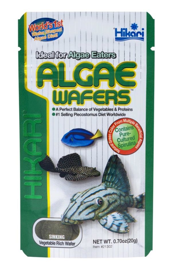 Hikari USA Algae Wafers Rapidly Sinking Wafer Fish Food 1ea 0.7 oz on Sale