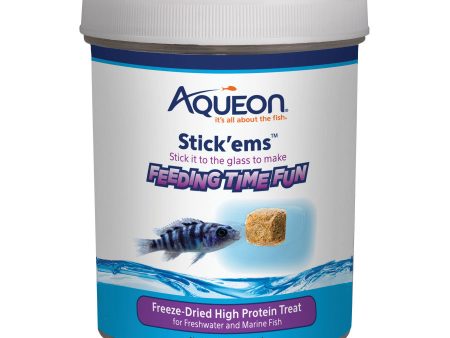 Aqueon Stick ems Freeze-Dried High Protein Treat 1ea 0.42 oz Fashion