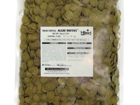 Hikari USA Algae Wafers Rapidly Sinking Wafer Fish Food 1ea 2.2 lb Discount