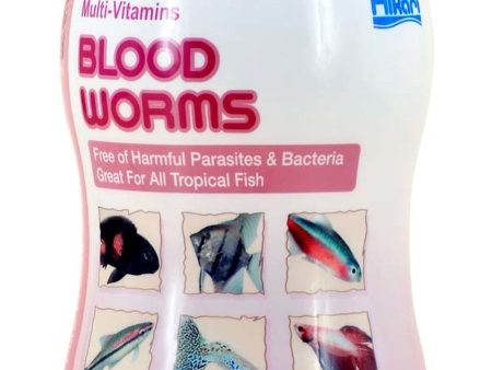 Hikari USA Bio-Pure Bloodworms Freeze Dried Fish Food 1ea 1.58 oz For Discount