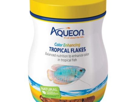 Aqueon Tropical Flakes Color Enhancing 1ea 2.29 oz Color Online