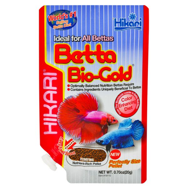 Hikari USA Betta BioGold Pellets Fish Food 1ea 0.7 oz Online Sale