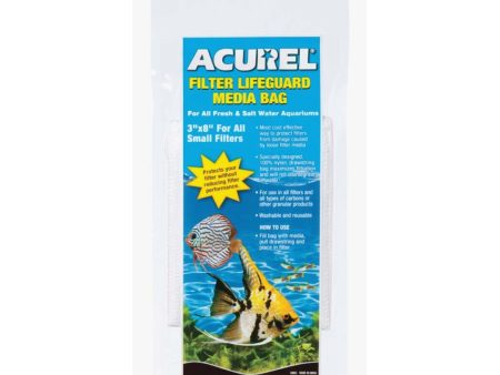 Acurel Filter Lifeguard Media Bag White 1ea 3 In X 8 in For Discount