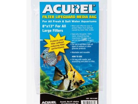 Acurel Filter Lifeguard Media Bag White 1ea 8 In X 13 in Online now