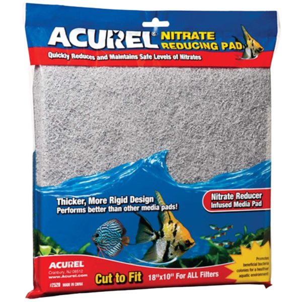 Acurel Cut to Fit Nitrate Reducing Filter Media Pad Grey 1ea 18 In X 10 in For Discount