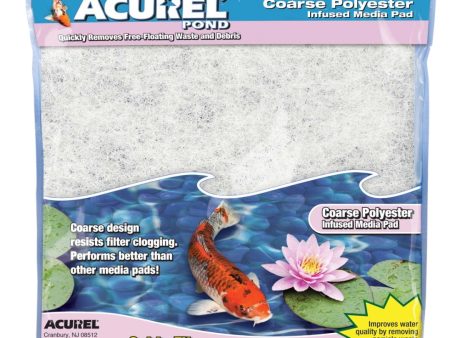 Acurel Coarse Polyester Media Pad 1ea 12 In X 12 in Fashion