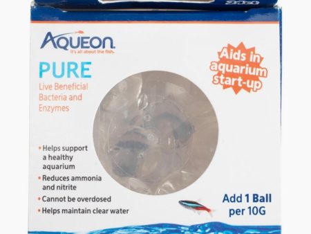 Aqueon PURE Live Beneficial Bacteria 24 Pack 1ea 10 gal Fashion