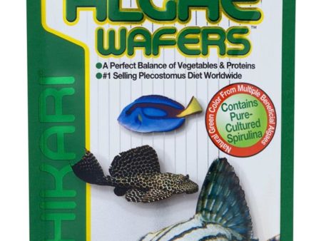 Hikari USA Algae Wafers Rapidly Sinking Wafer Fish Food 1ea 2.89 oz For Discount