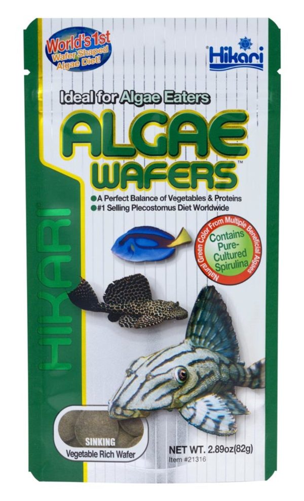 Hikari USA Algae Wafers Rapidly Sinking Wafer Fish Food 1ea 2.89 oz For Discount