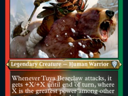 Tuya Bearclaw (Etched) [Commander Legends] Discount