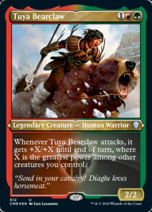 Tuya Bearclaw (Etched) [Commander Legends] Discount