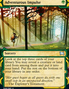 Adventurous Impulse [Strixhaven: School of Mages Mystical Archive] For Discount