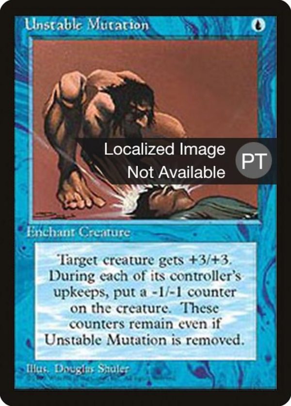 Unstable Mutation [Fourth Edition (Foreign Black Border)] Online now