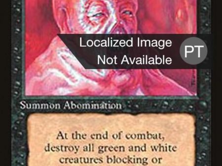 Abomination [Fourth Edition (Foreign Black Border)] on Sale