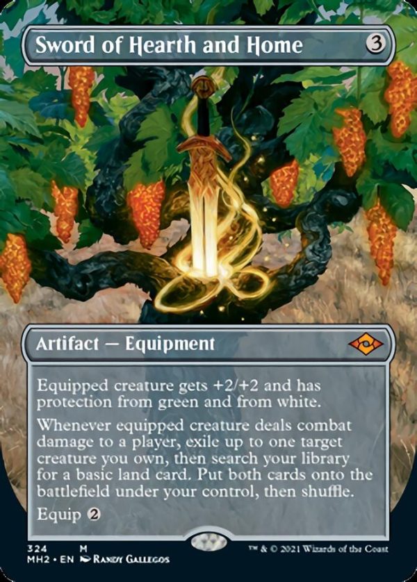 Sword of Hearth and Home (Borderless Alternate Art) [Modern Horizons 2] Supply