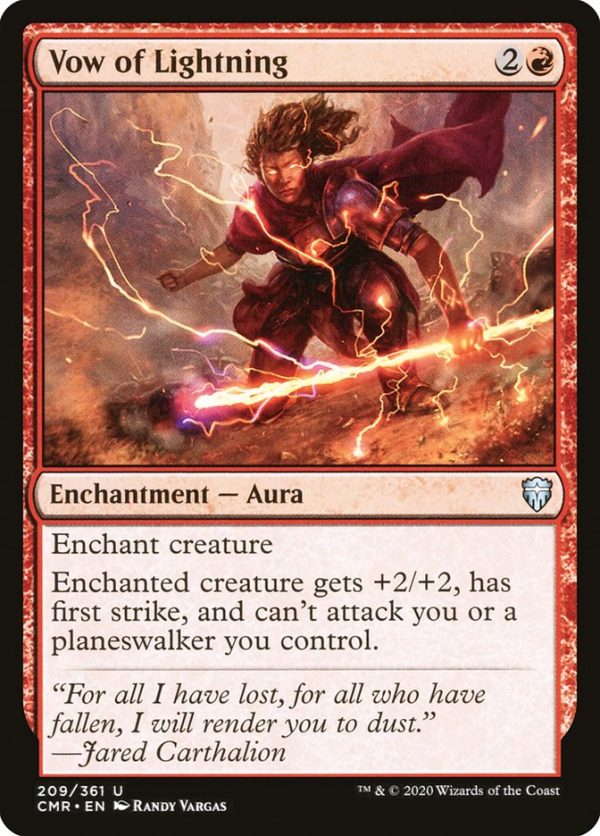 Vow of Lightning [Commander Legends] Online now