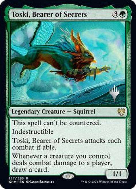 Toski, Bearer of Secrets (Promo Pack) [Kaldheim Promos] Fashion