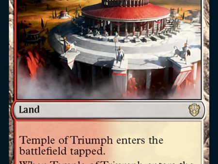 Temple of Triumph [Commander 2021] Sale