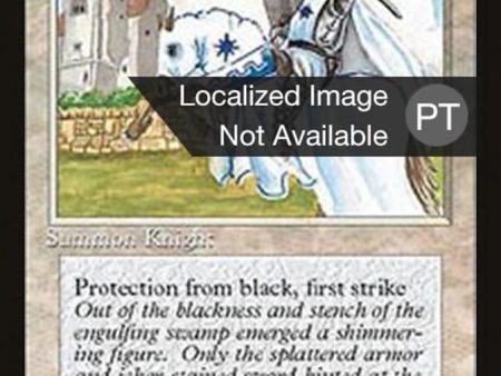 White Knight [Fourth Edition (Foreign Black Border)] Online Sale