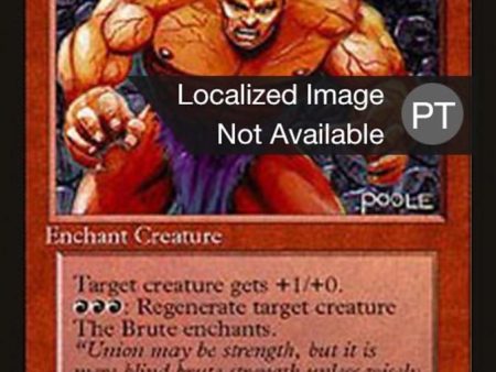 The Brute [Fourth Edition (Foreign Black Border)] Online now