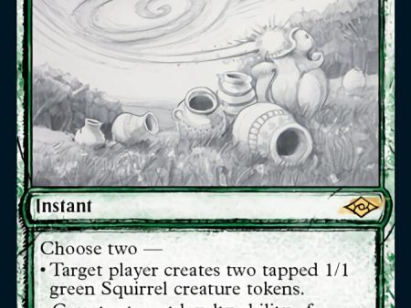 Verdant Command (Sketch) [Modern Horizons 2] Sale