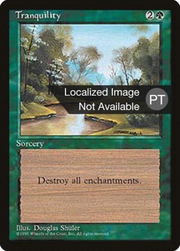 Tranquility [Fourth Edition (Foreign Black Border)] on Sale