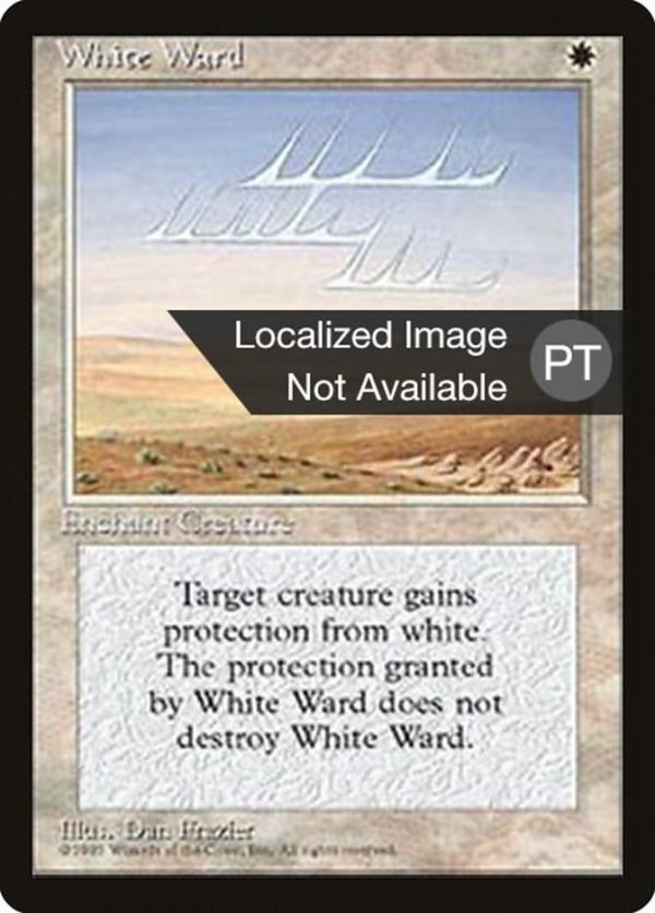 White Ward [Fourth Edition (Foreign Black Border)] Online