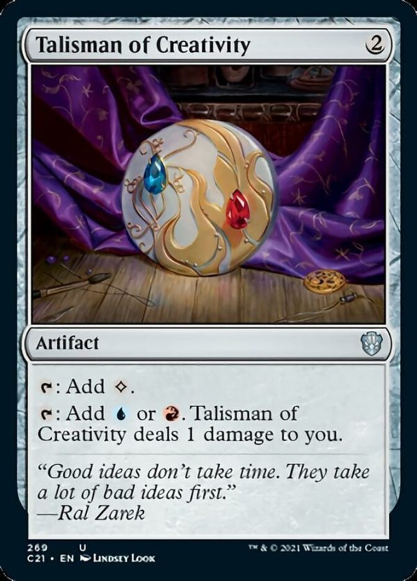 Talisman of Creativity [Commander 2021] Online