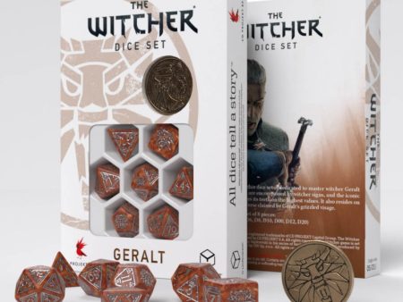 The Witcher Dice Set Geralt The Monster Slayer Online now