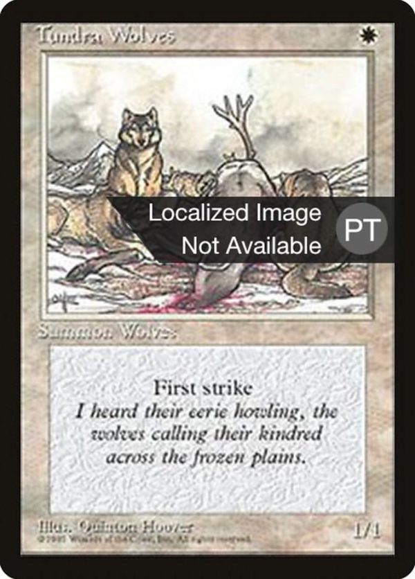 Tundra Wolves [Fourth Edition (Foreign Black Border)] Hot on Sale