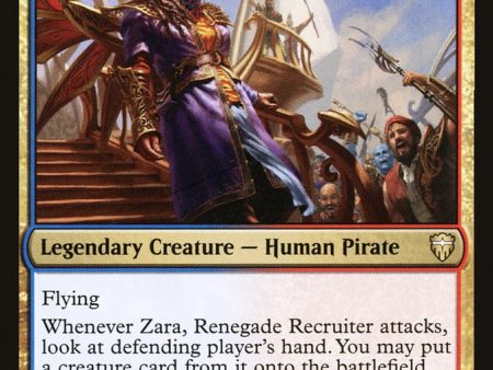 Zara, Renegade Recruiter [Commander Legends] Cheap