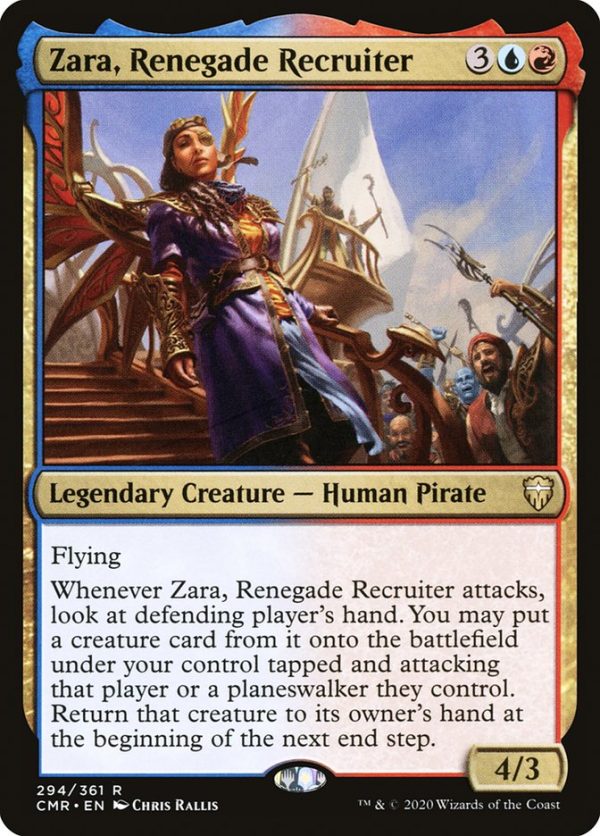 Zara, Renegade Recruiter [Commander Legends] Cheap