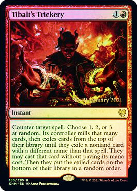 Tibalt s Trickery [Kaldheim Prerelease Promos] on Sale