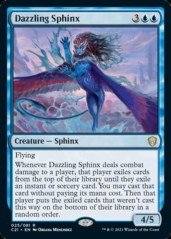 Dazzling Sphinx [Commander 2021] For Discount