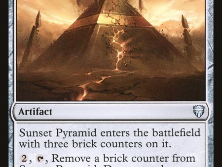 Sunset Pyramid [Commander Legends] on Sale