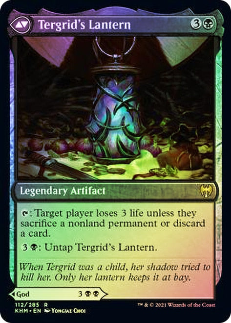 Tergrid, God of Fright    Tergrid s Lantern [Kaldheim Prerelease Promos] For Cheap