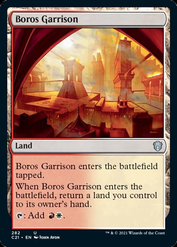 Boros Garrison [Commander 2021] Online Sale