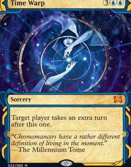 Time Warp (Foil Etched) [Strixhaven: School of Mages Mystical Archive] For Cheap