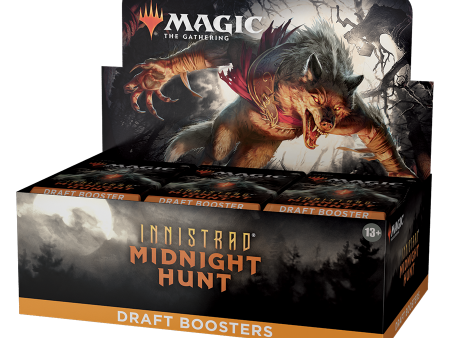 MTG Midnight Hunt Draft Booster Box Cheap