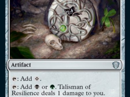 Talisman of Resilience [Commander 2021] For Discount