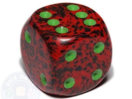 Dice 16mm D6 Speckled Strawberry Hot on Sale