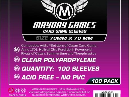 Mayday Games - Card Sleeves 100 (70 x 70mm) For Cheap