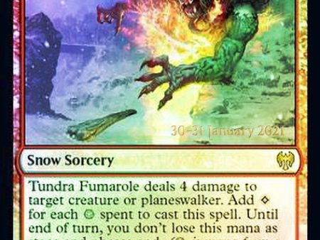 Tundra Fumarole [Kaldheim Prerelease Promos] Fashion