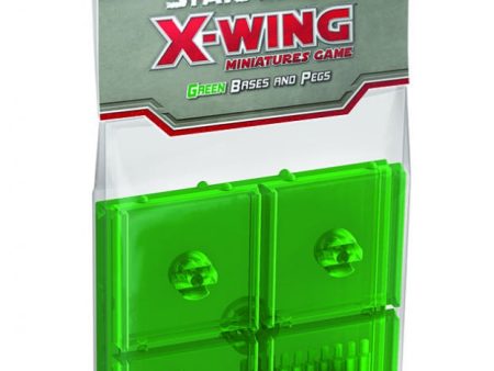 X-Wing Mini Game: Green Bases & Pegs Sale