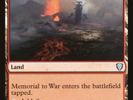 Memorial to War [Commander Legends] Online Hot Sale