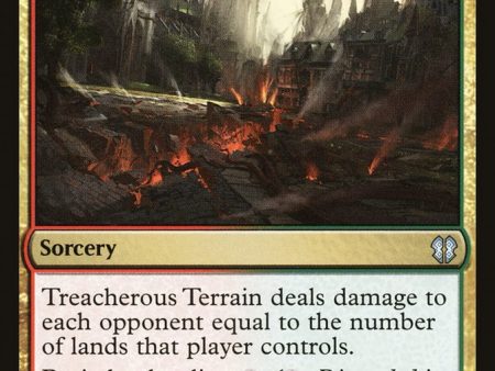 Treacherous Terrain [Zendikar Rising Commander] Sale