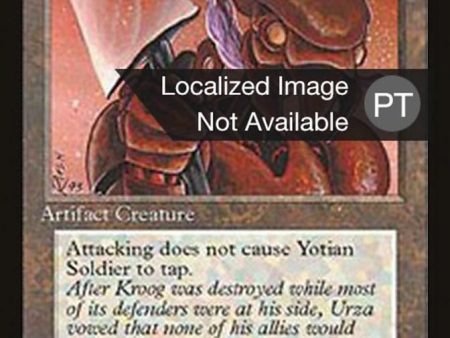 Yotian Soldier [Fourth Edition (Foreign Black Border)] Online Hot Sale