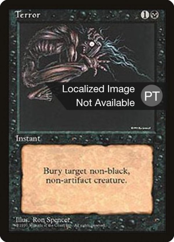 Terror [Fourth Edition (Foreign Black Border)] Sale