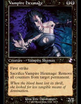 Vampire Hexmage (Timeshifted) [Time Spiral Remastered] Hot on Sale